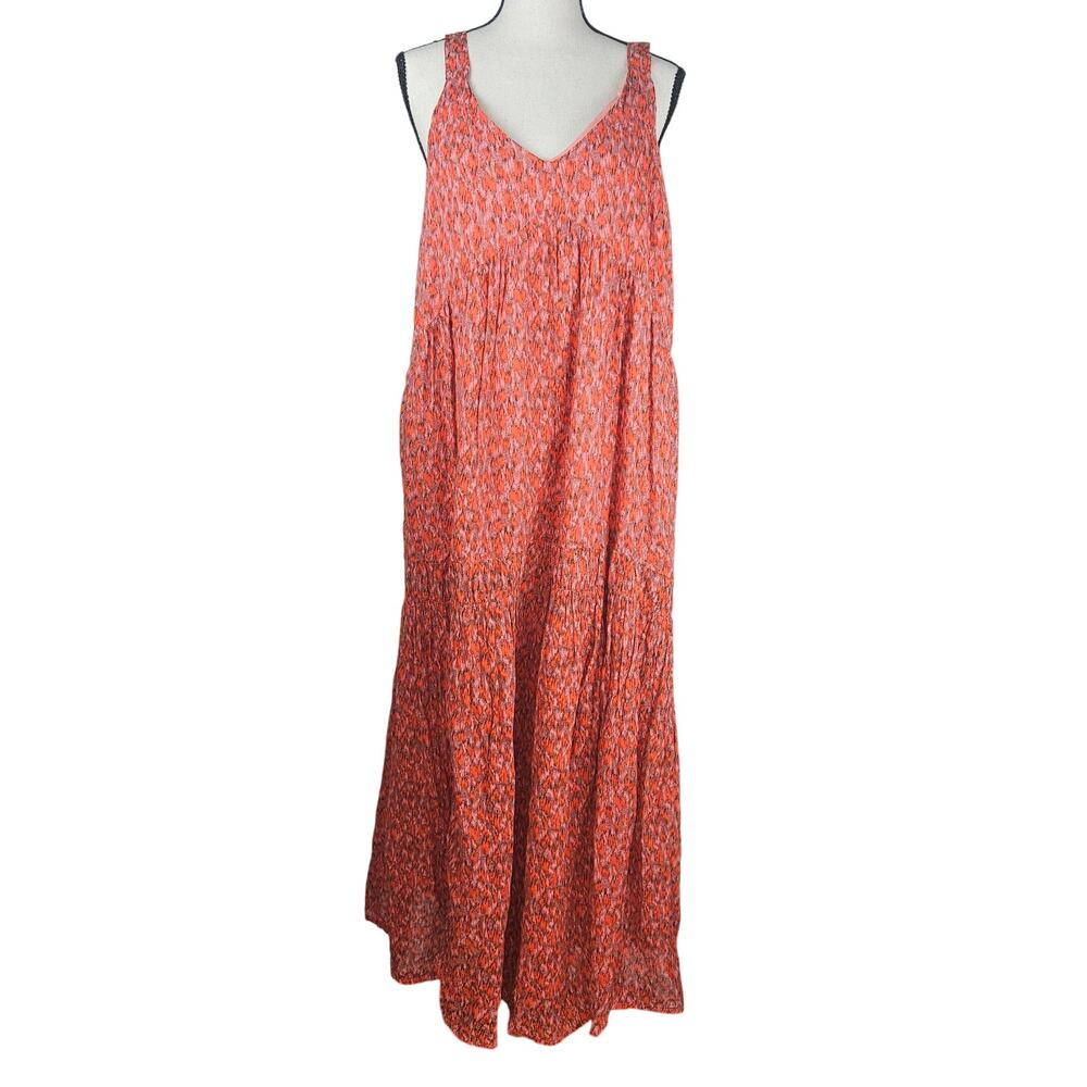 Joie Women Maxi Dress. Size s V-Neck and V-back. Sleeveless. NWT Beach Vacation